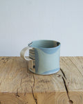 Pollygarden | Blue Zigzag Paper Mug