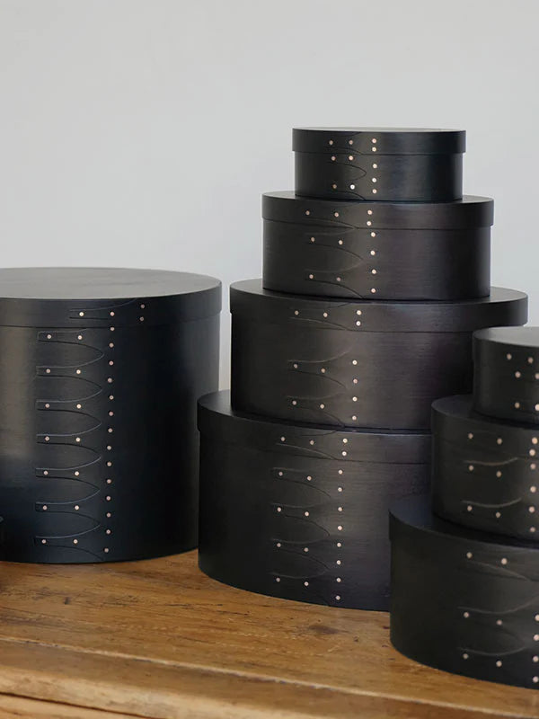 Homestead | Black Oval Box L