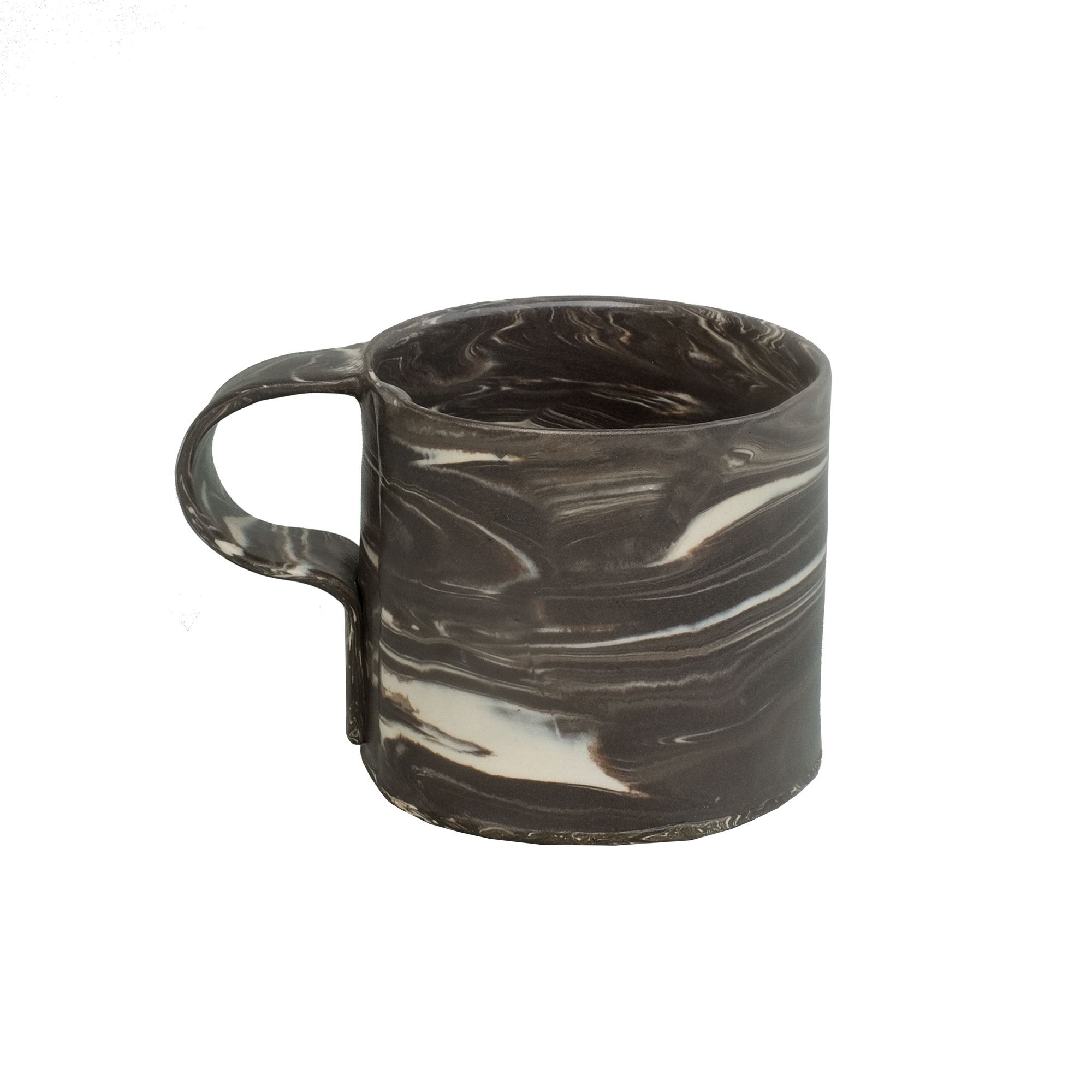 Pollygarden | Dark Chocolate Marble Paper Mug