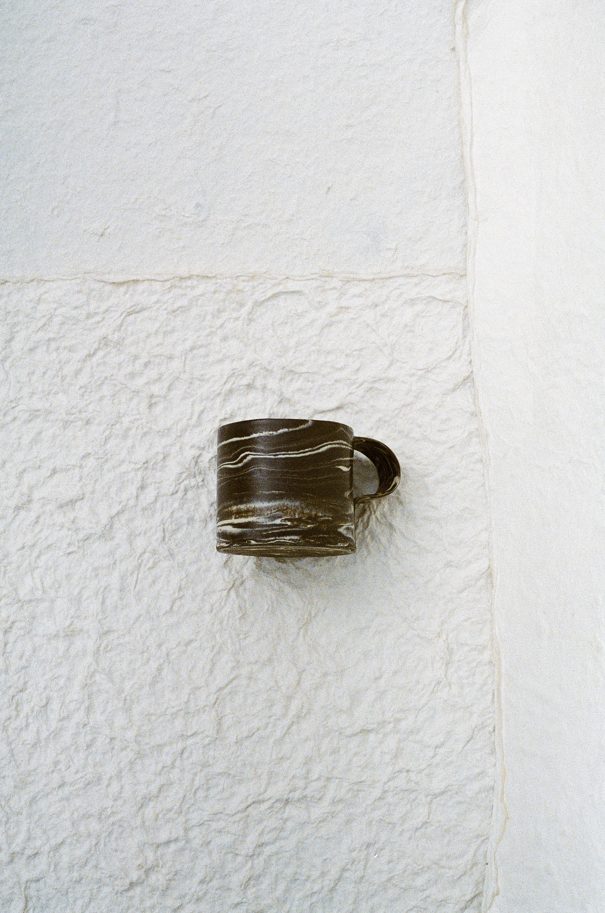 Pollygarden | Dark Chocolate Marble Paper Mug