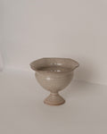 Fuminari Araga | Crackled Kohiki Rinka Footed Plate