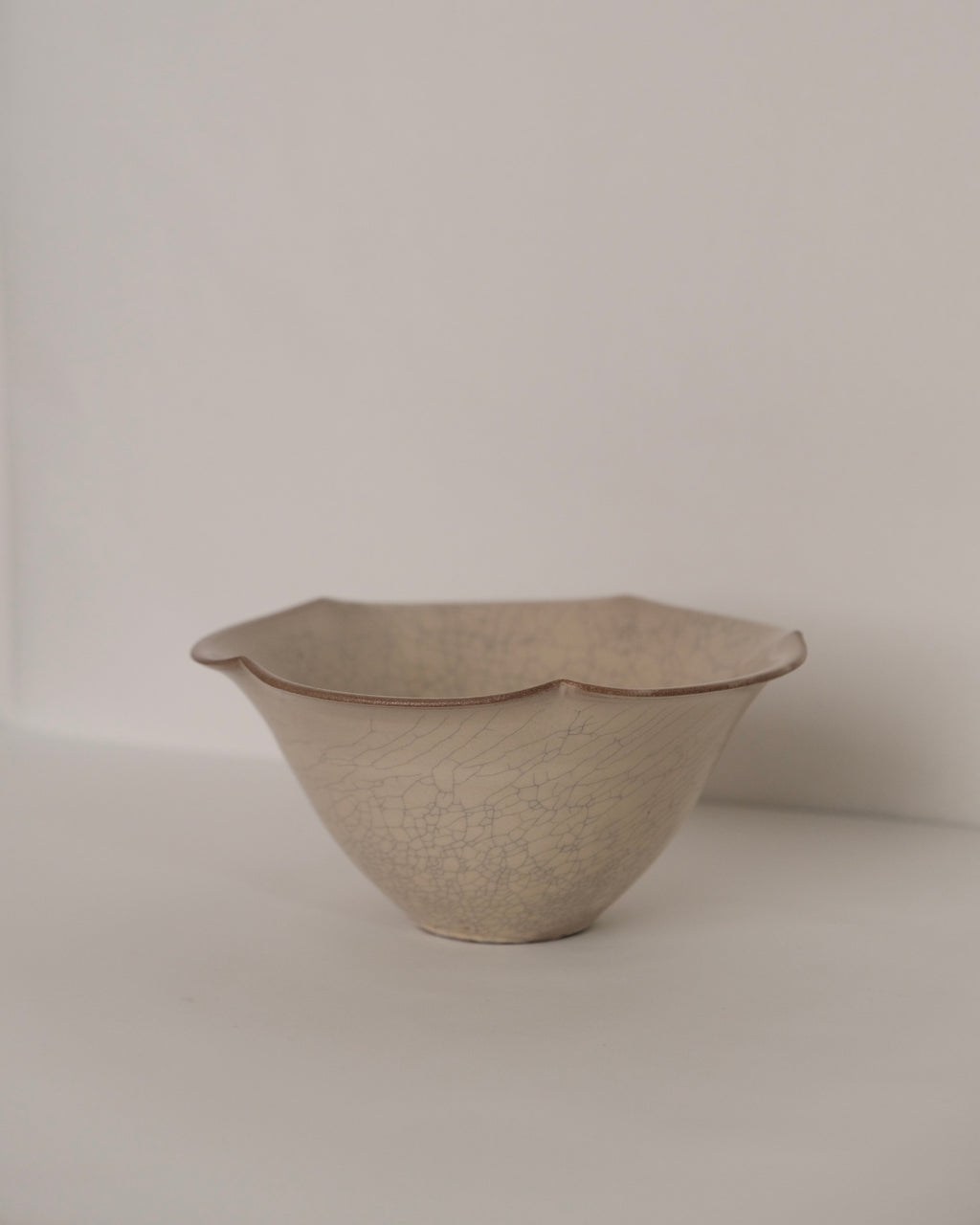 Fuminari Araga | Crackled Kohiki Rinka Bowl