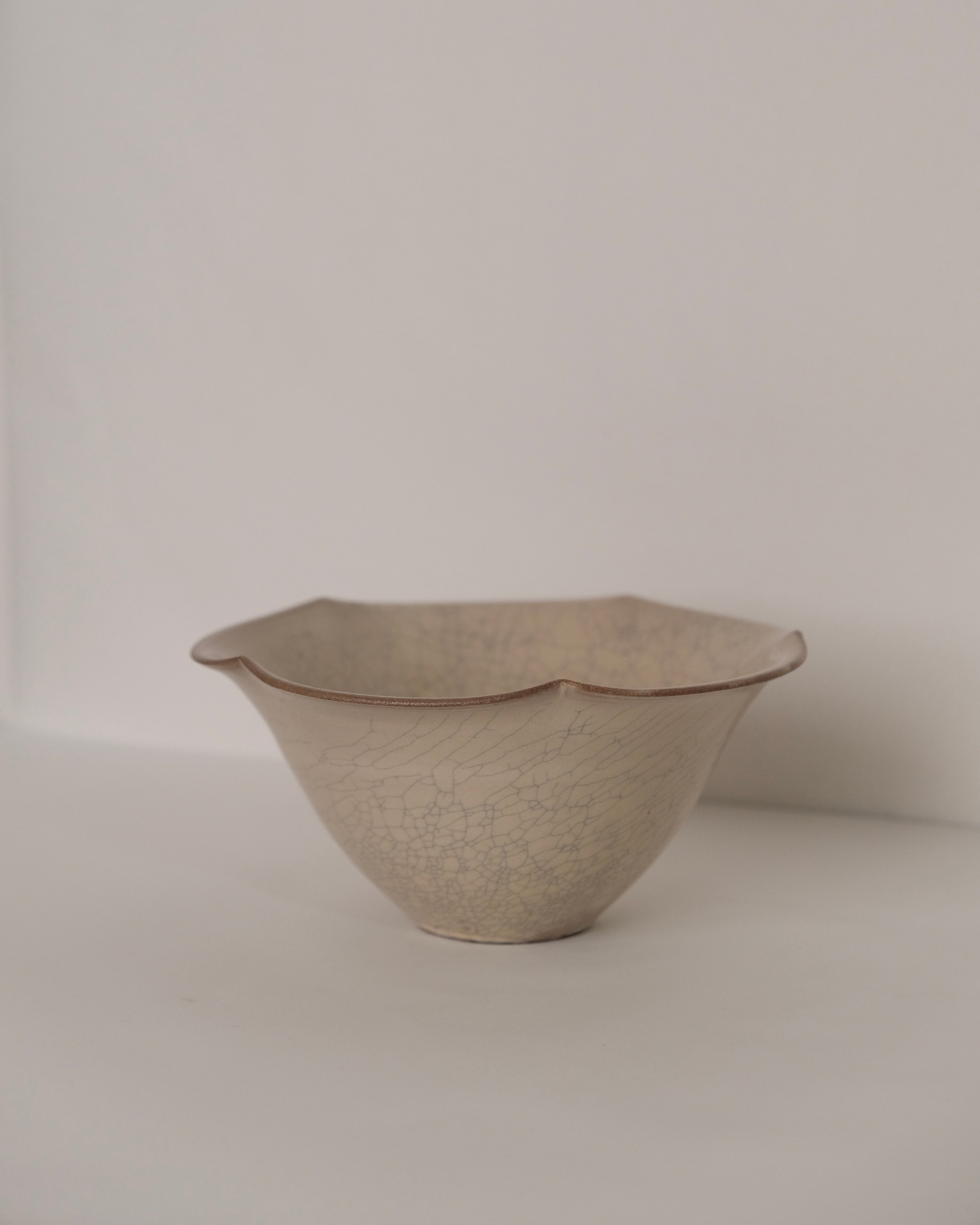 Fuminari Araga | Crackled Kohiki Rinka Bowl