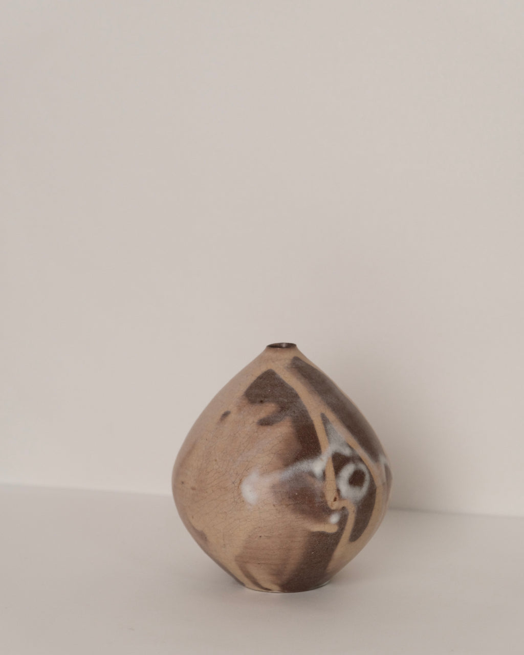 Fuminari Araga | Crackled Kohiki Vase #1