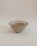 Fuminari Araga | Crackled Kohiki Basin-Shaped Large Bowl