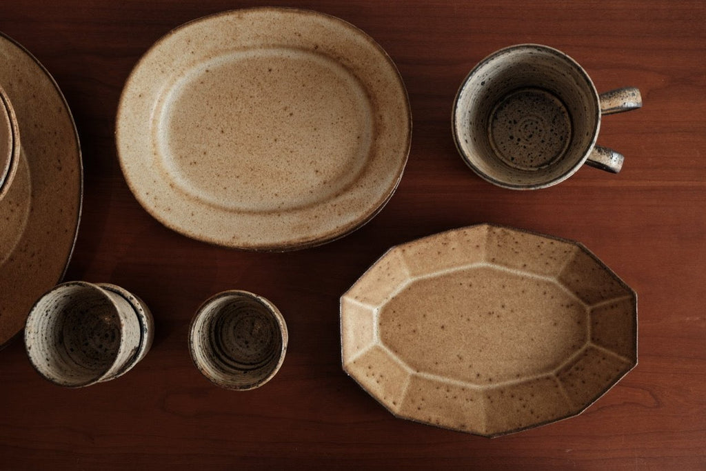 Wang Jue Liang | Handmade Ten-cornered Deep Plate