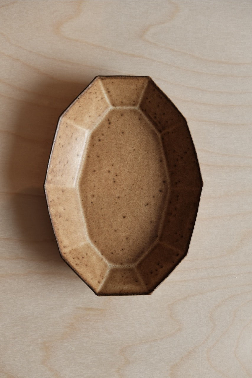 Wang Jue Liang | Handmade Ten-cornered Deep Plate