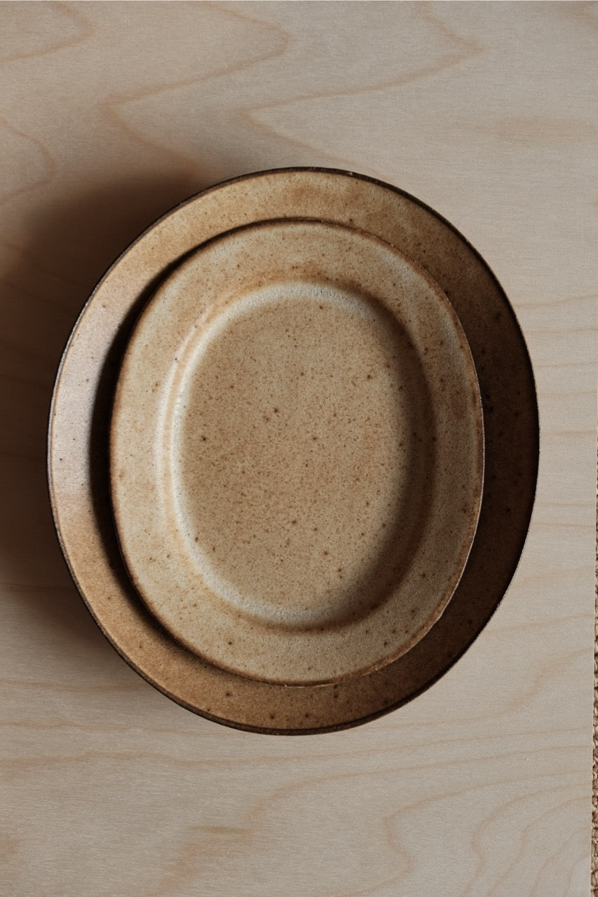 Wang Jue Liang | Handmade Oval Plate Large