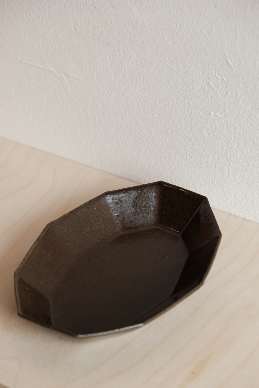 Wang Jue Liang | Handmade Ten-cornered Deep Plate