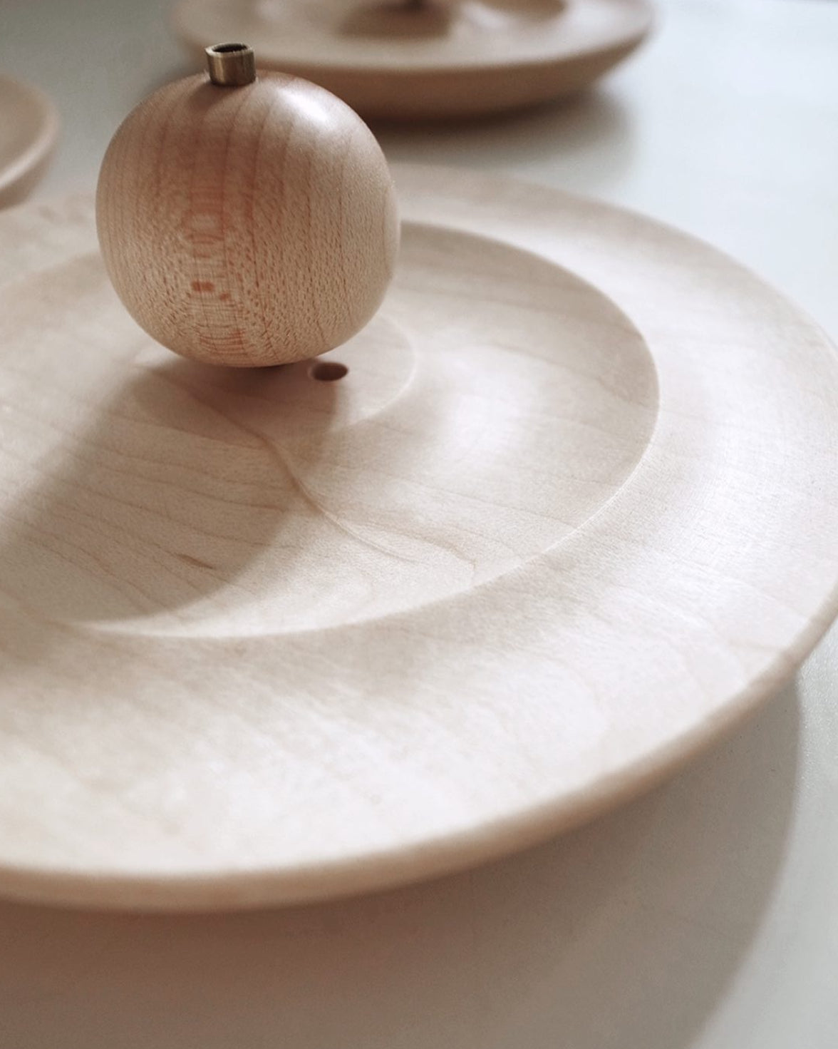 Frond | Maple Wood Incense Holder