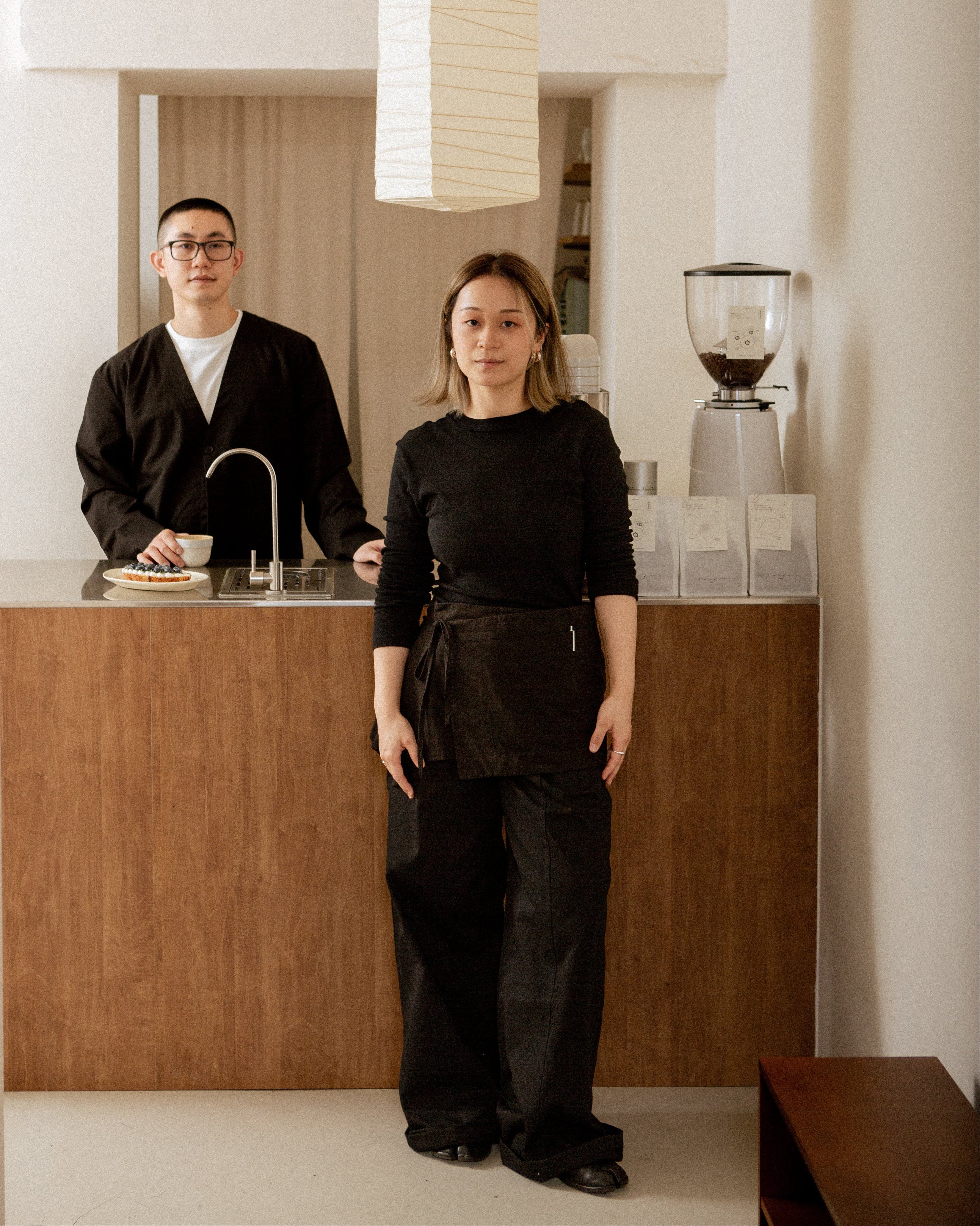 PEBL x late morning | Relaxed Barrel Pant
