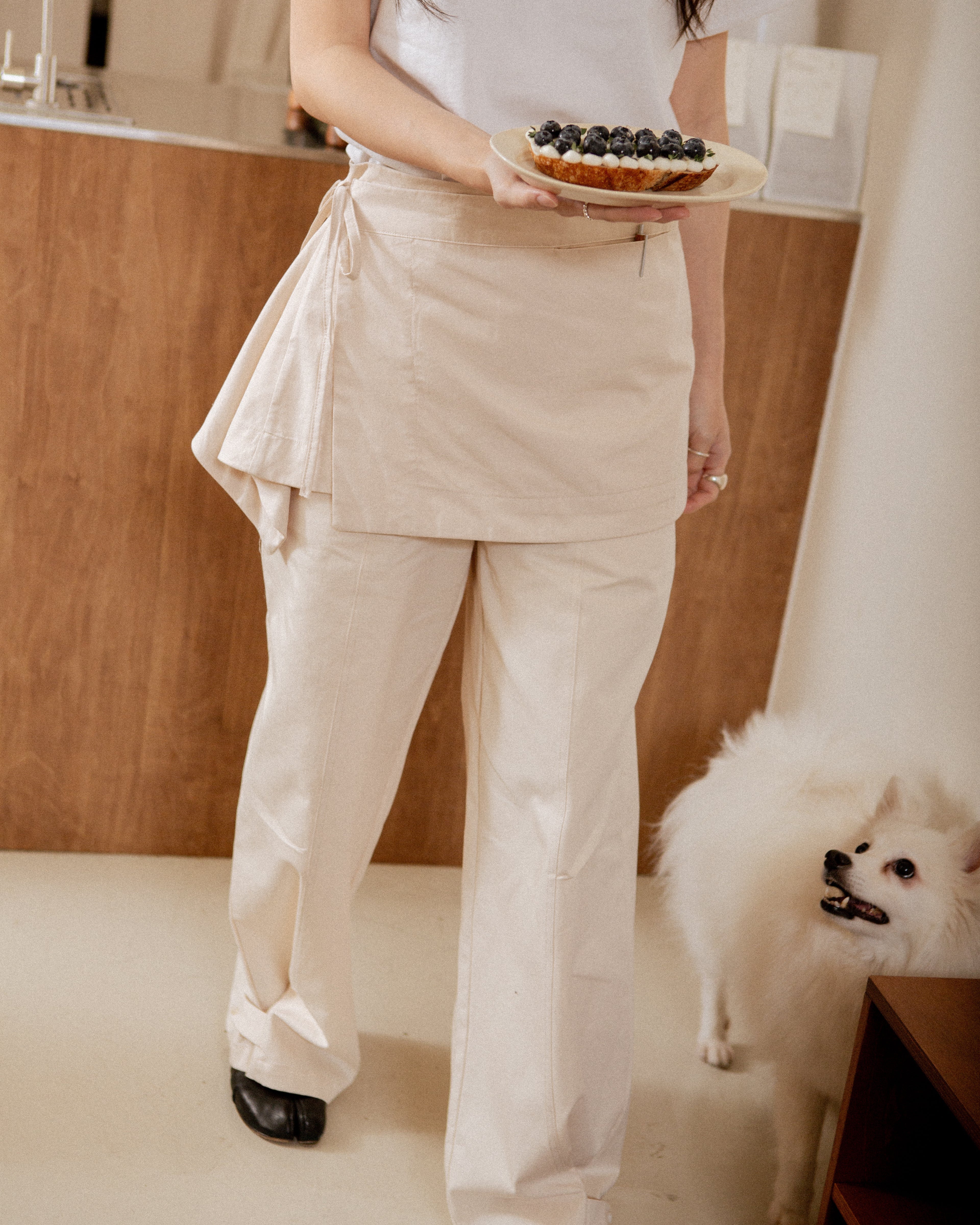 PEBL x late morning | Apron Wrap