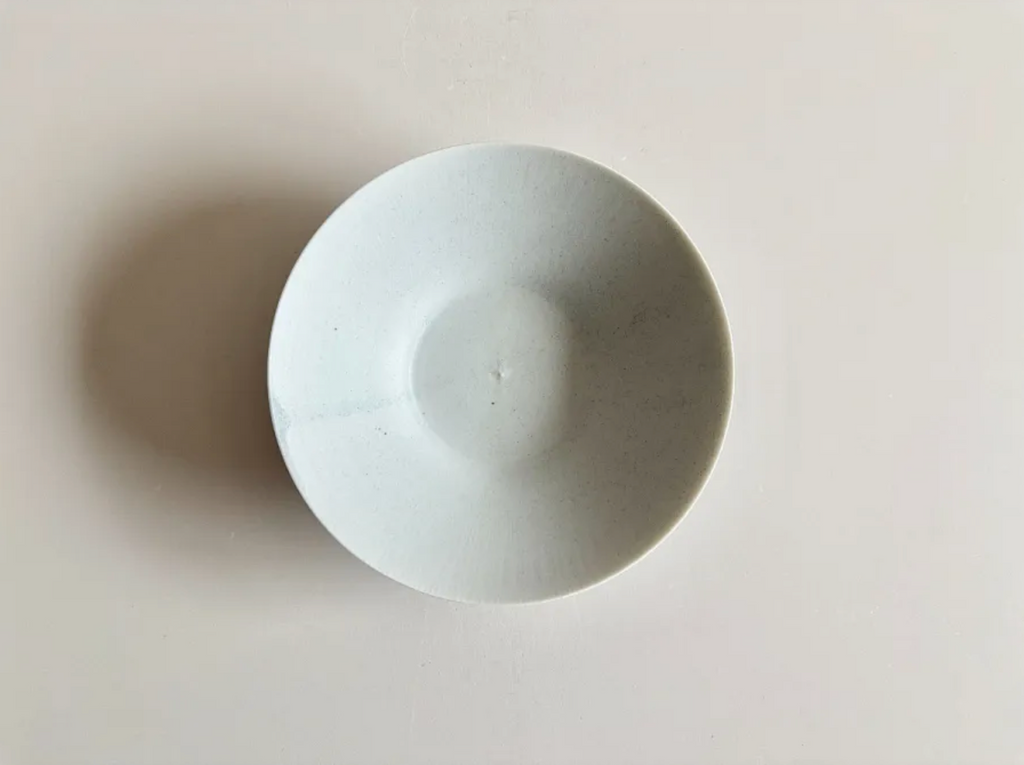 Naotsugu Yoshida | Grey Porcelain Rim Bowl