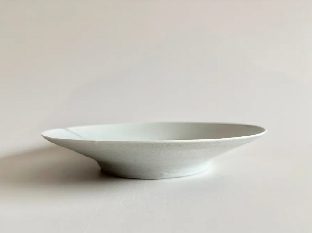 Naotsugu Yoshida | Grey Porcelain Plate