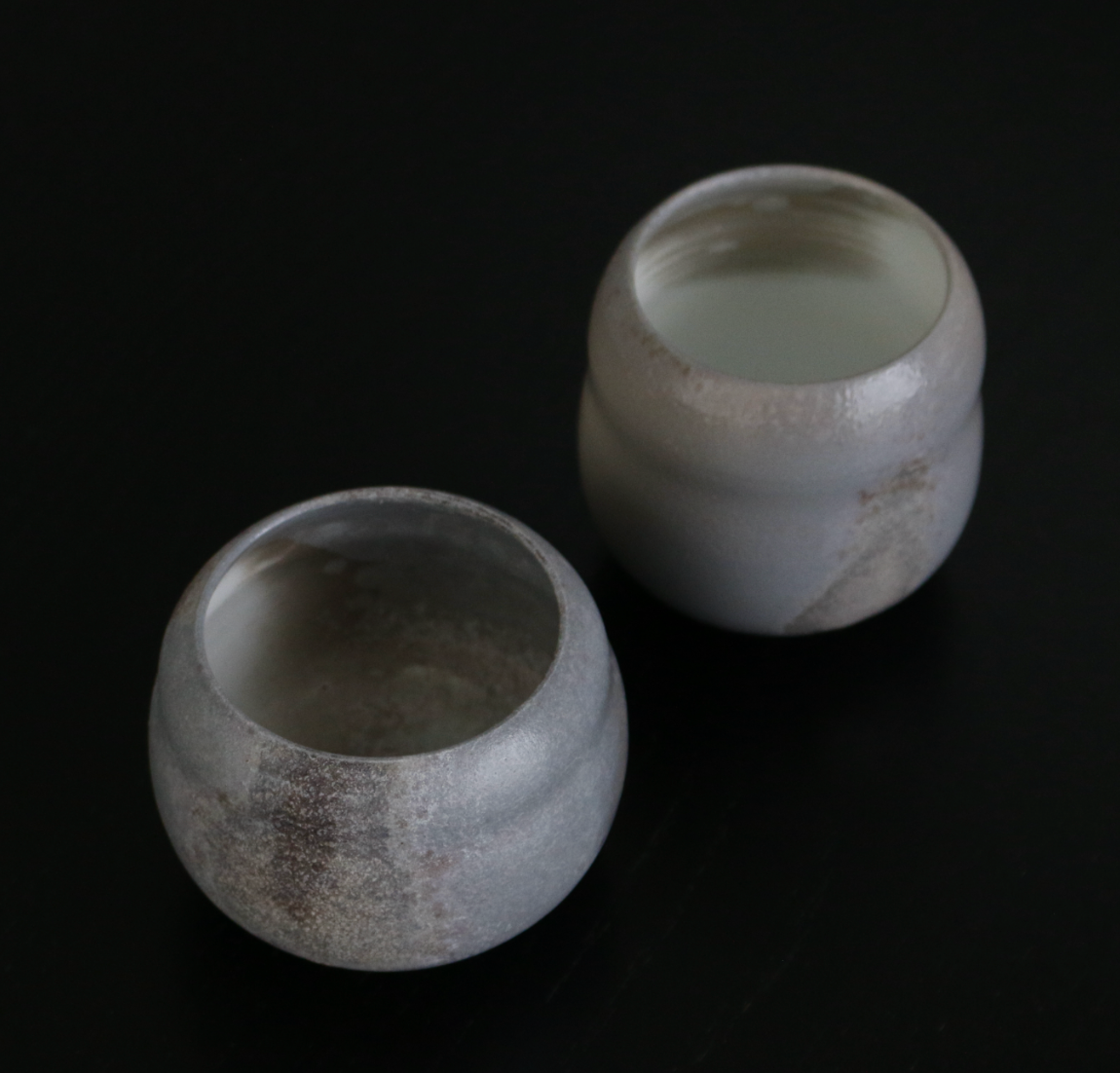 Solinii | Wood Fired Dusty Grey Wavy Cup