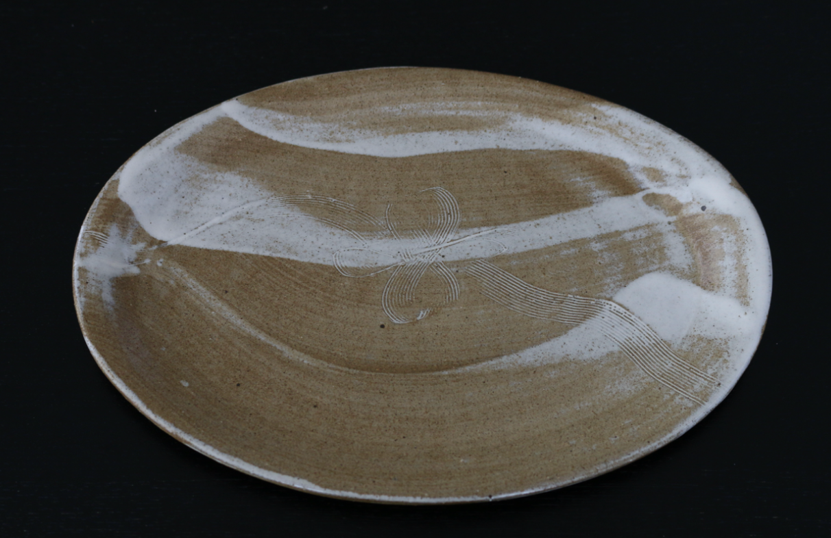Solinii | Handbrushed Oval Plate