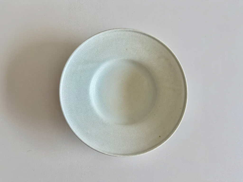 Atsushi Shimomura | White Clay Rim Plate