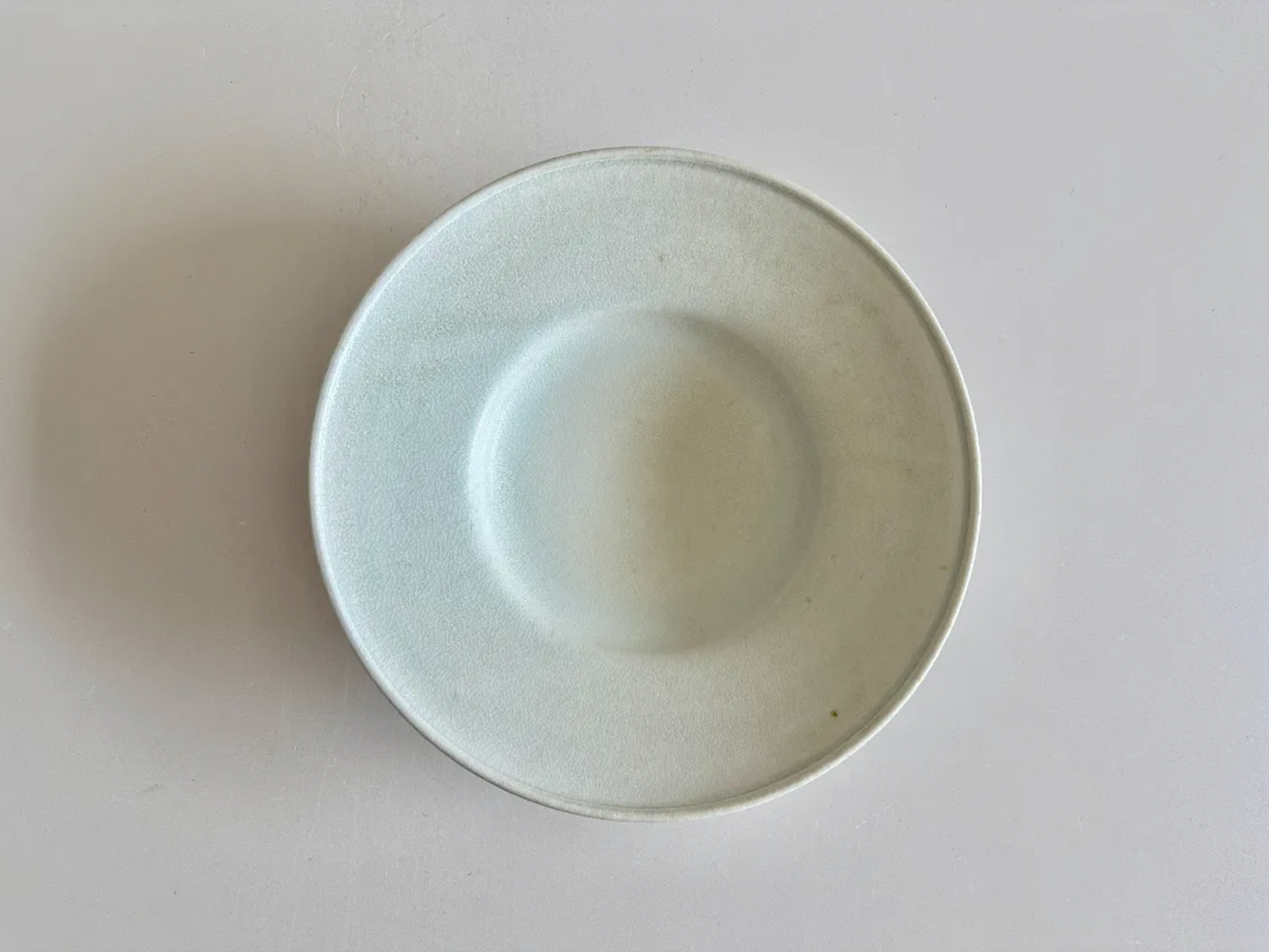 Atsushi Shimomura | White Clay Rim Plate