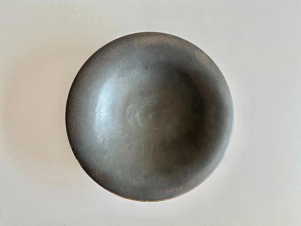 Atsushi Shimomura | Black Glaze Plate