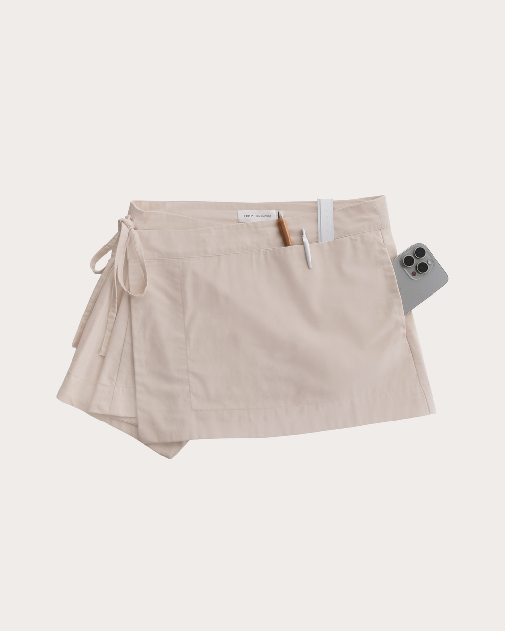 PEBL x late morning | Apron Wrap