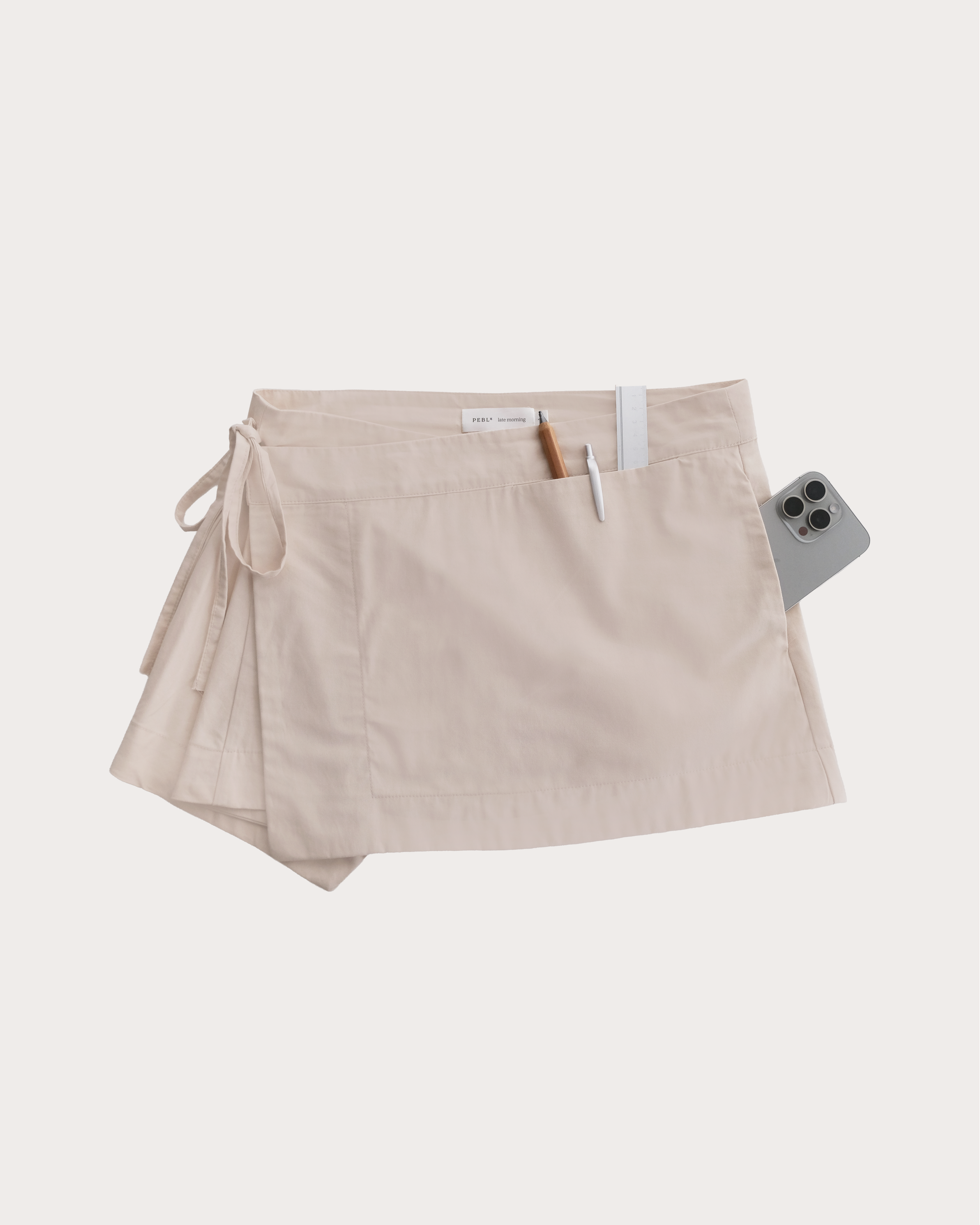 PEBL x late morning | Apron Wrap
