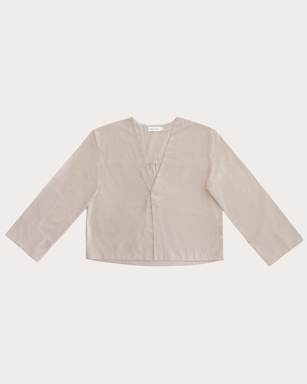 PEBL x late morning | Collarless Jacket